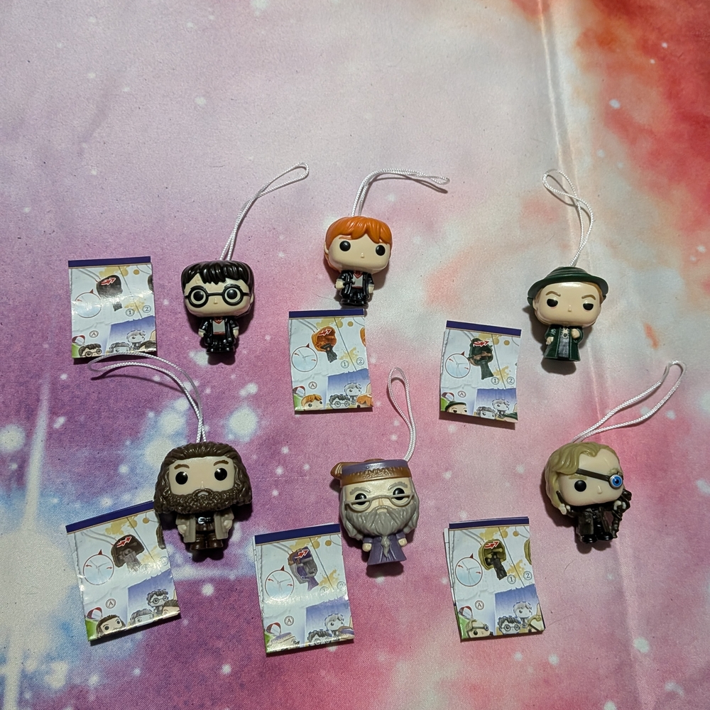 Set of 6 Harry Potter Funko Characters
